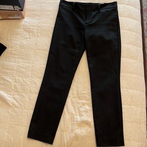 CLUB MONACO cropped sateen pants.